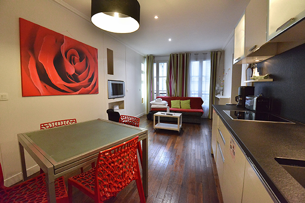 Image of an apartment staged and ready to be rented for FairBnB blog post